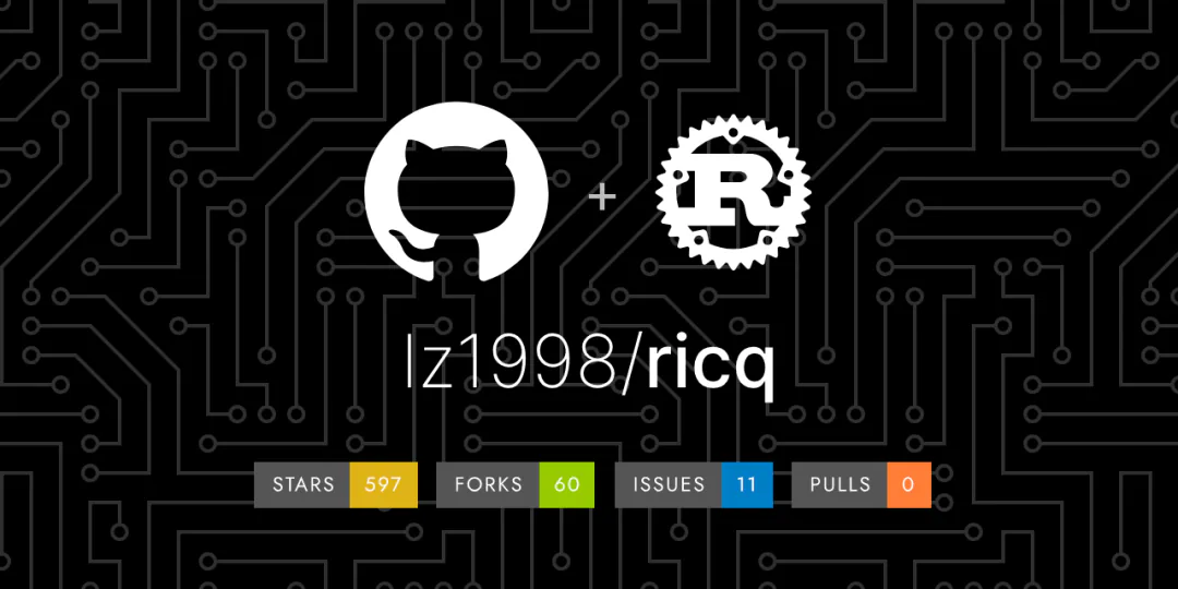 RICQ 项目的 GitHub 主页横幅