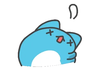累到灵魂出窍的蓝猫